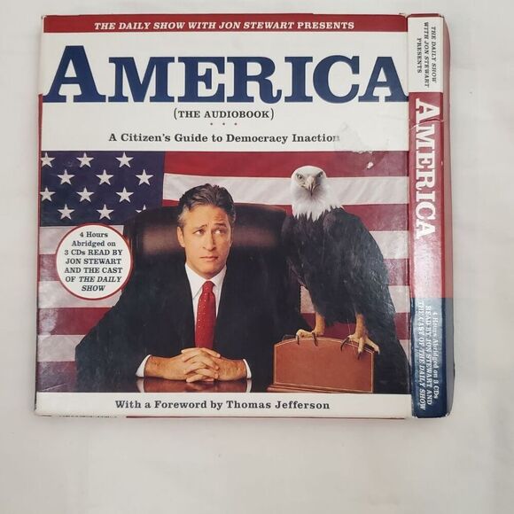 The Daily Show with Jon Stewart Presents America (The Audiobook): A Citizen's Gu - Picture 1 of 3